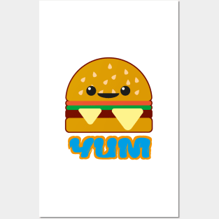 Yummy Burger Posters and Art